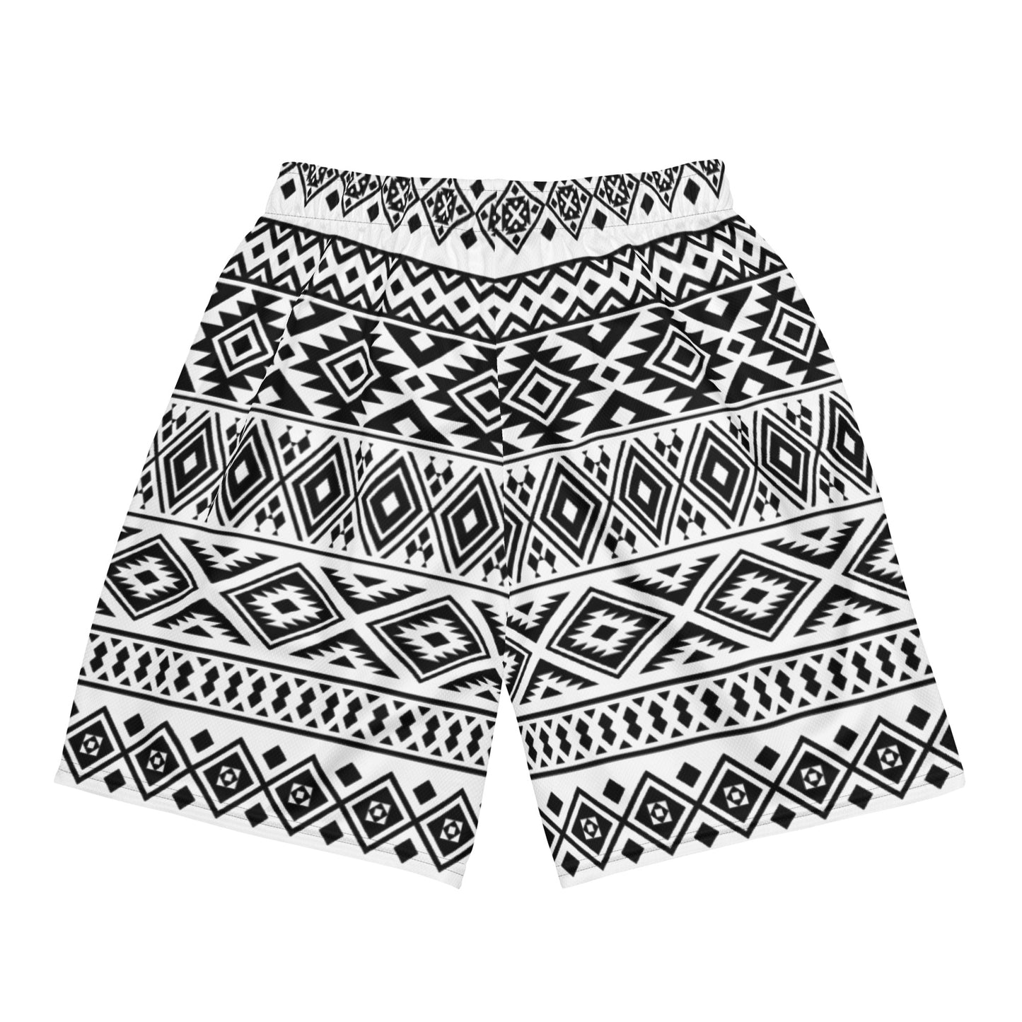 Ikat mesh shorts