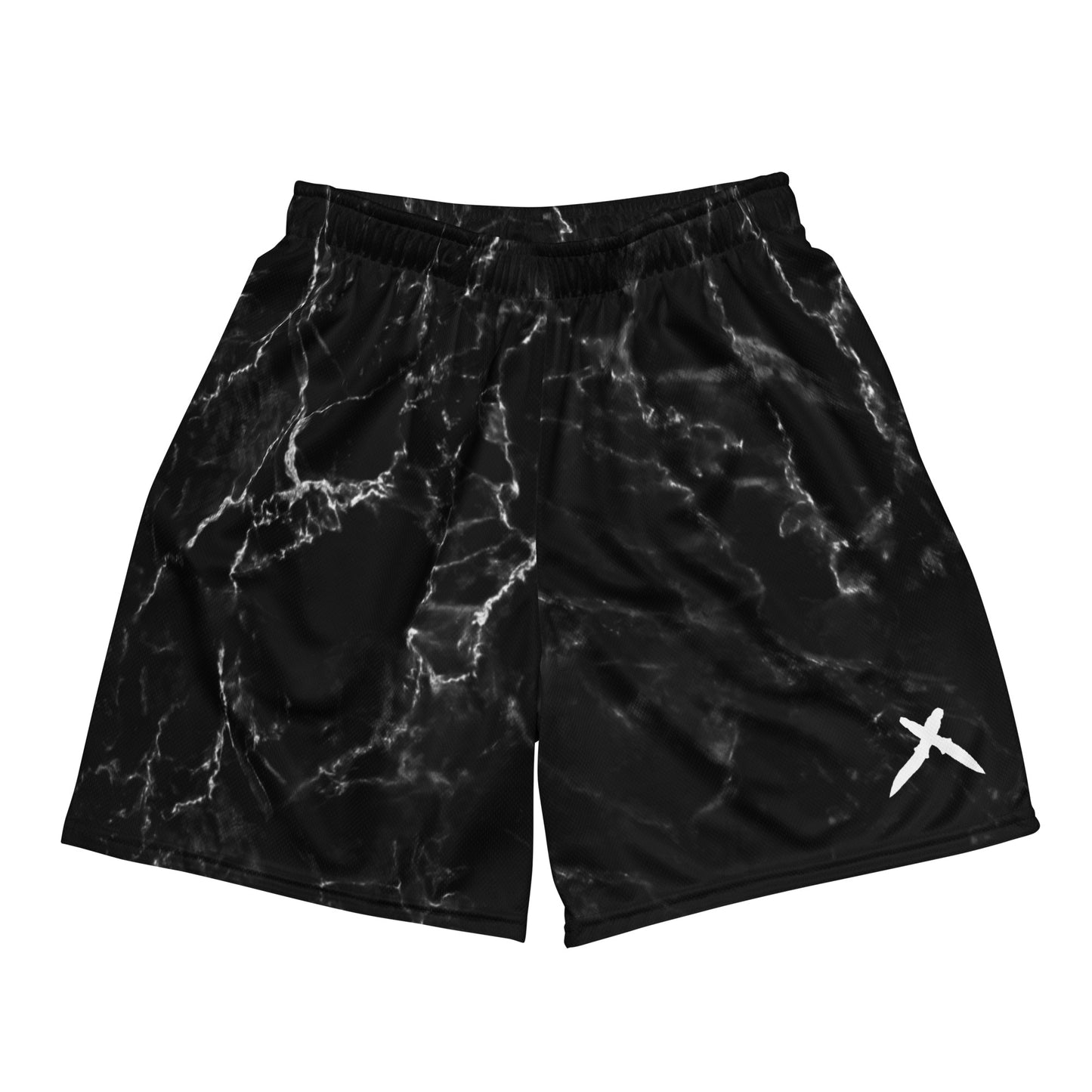 Gargoyle mesh shorts