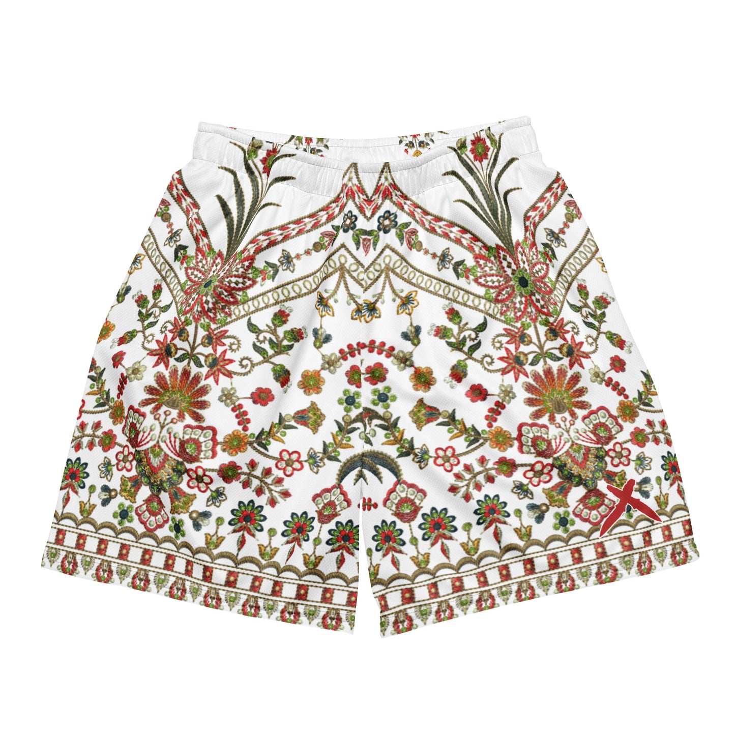 House of Babur mesh shorts