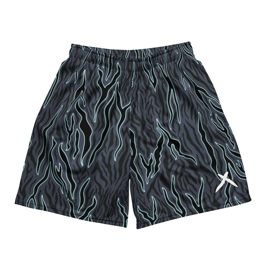 Electric Tiger mesh shorts