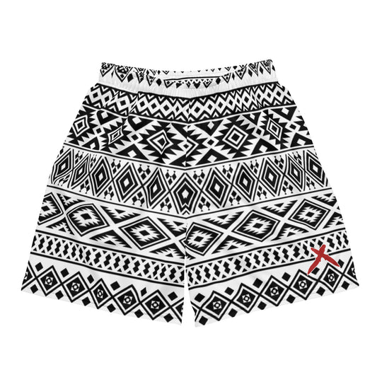 Ikat mesh shorts