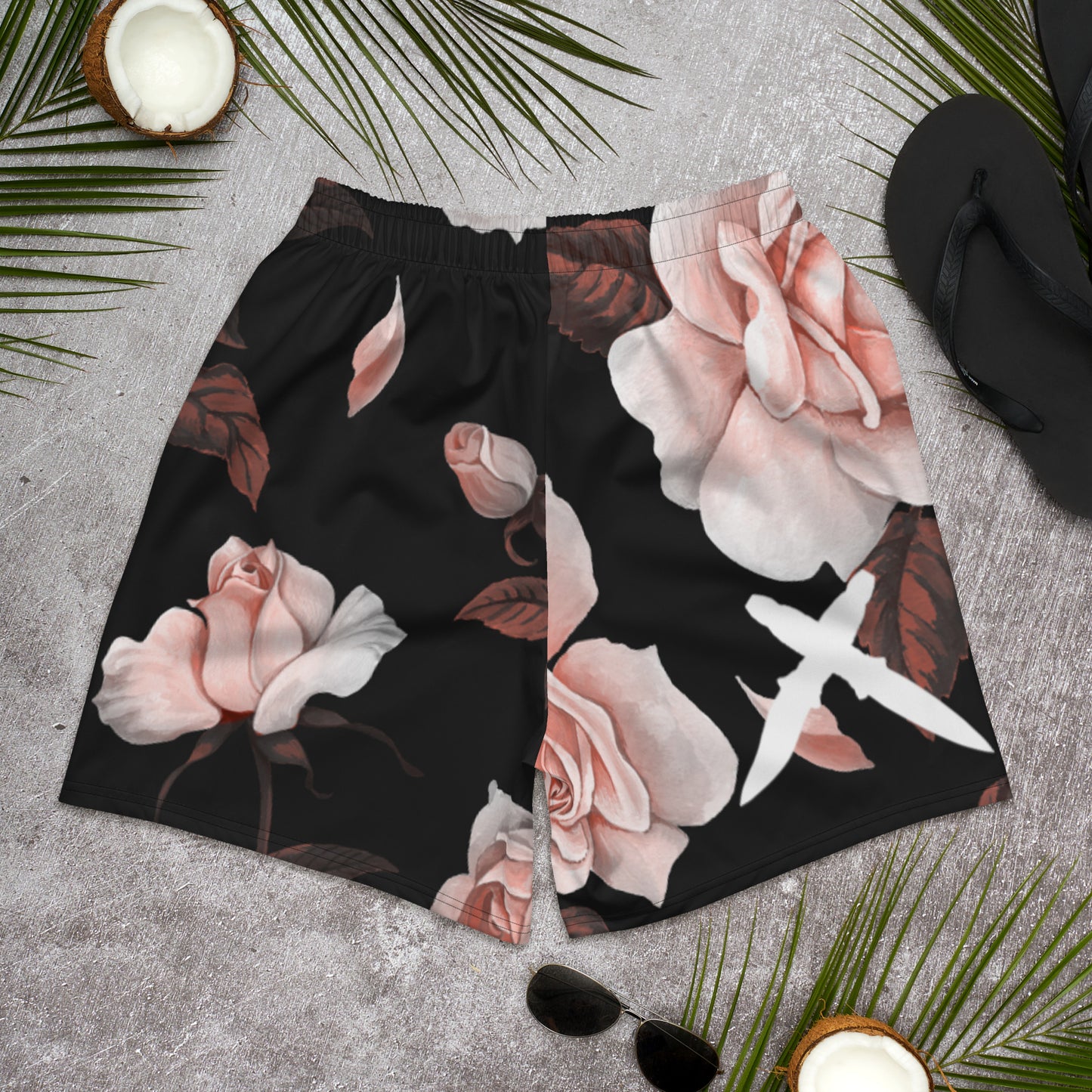 Dagger Floral Basketball Shorts