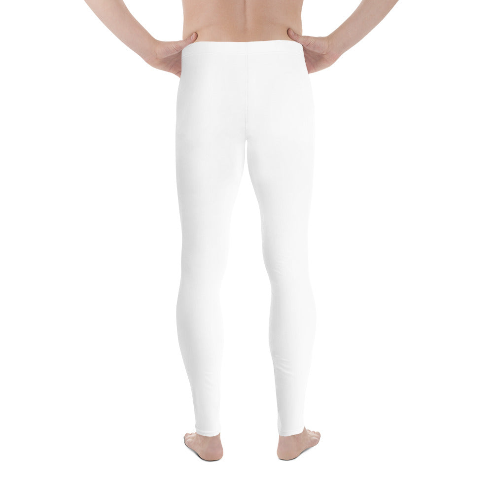 Men's Compression Pants (White)