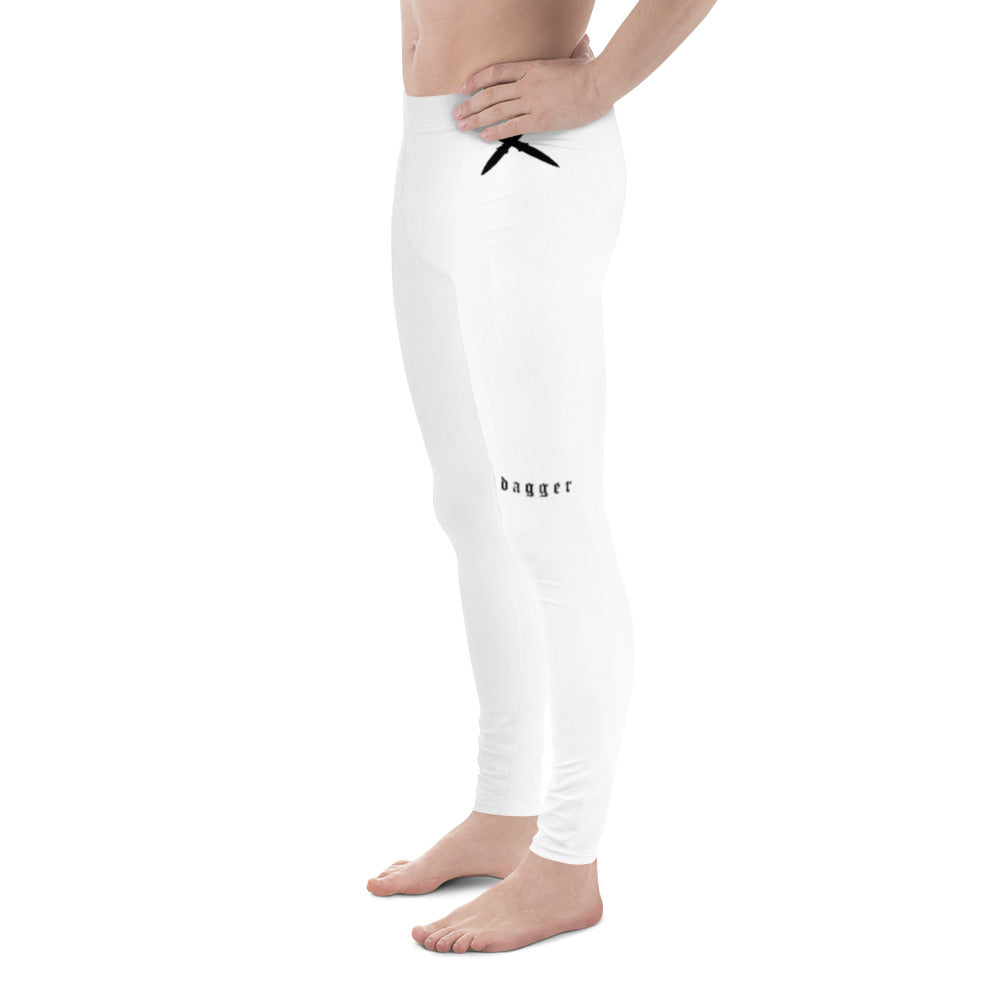 Men's Compression Pants (White)