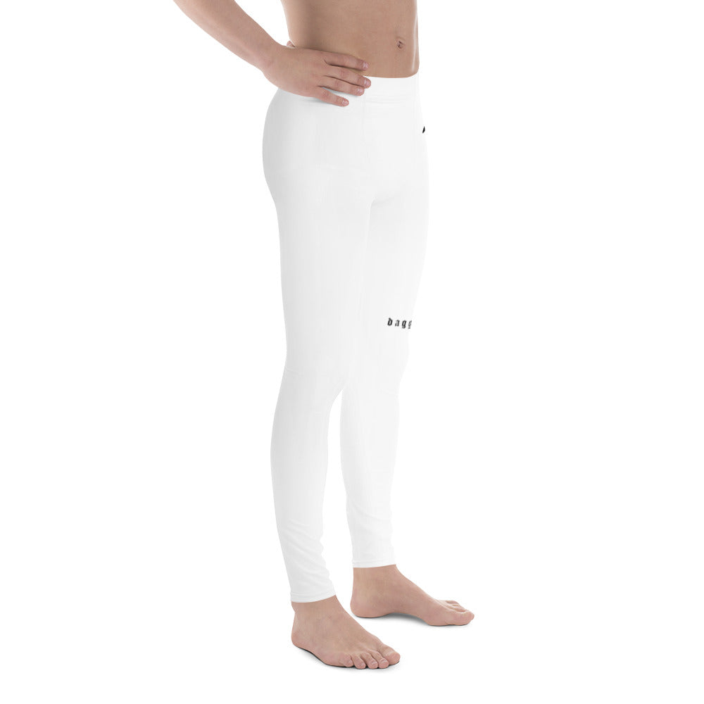 Men's Compression Pants (White)