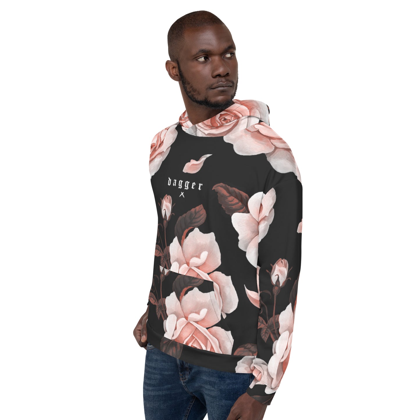 Dagger Premium Floral Hoodie