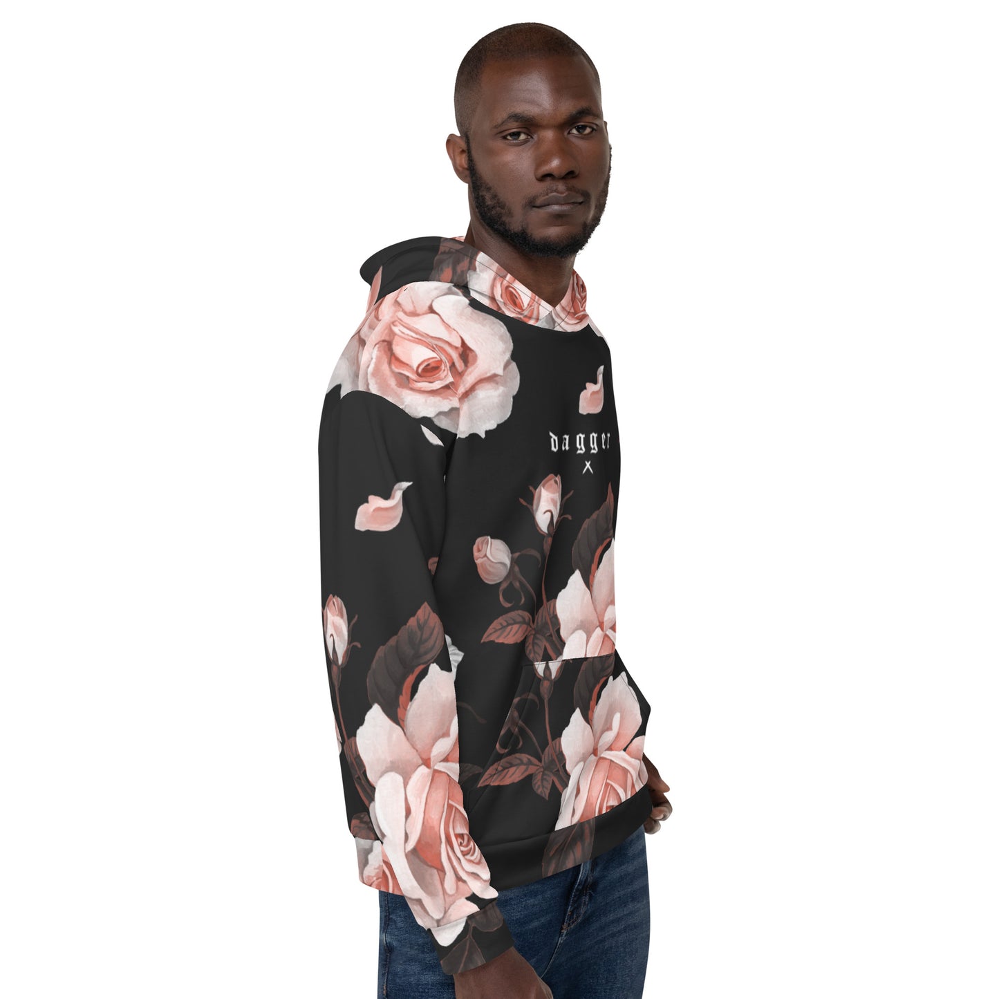 Dagger Premium Floral Hoodie