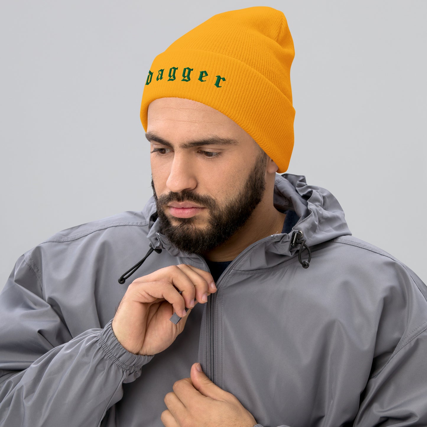 Dagger Cuffed Beanie