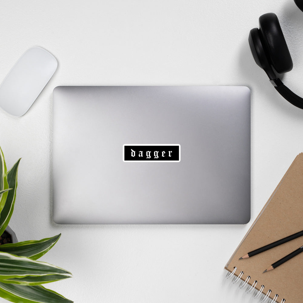 Dagger BOGO Bubble-free stickers