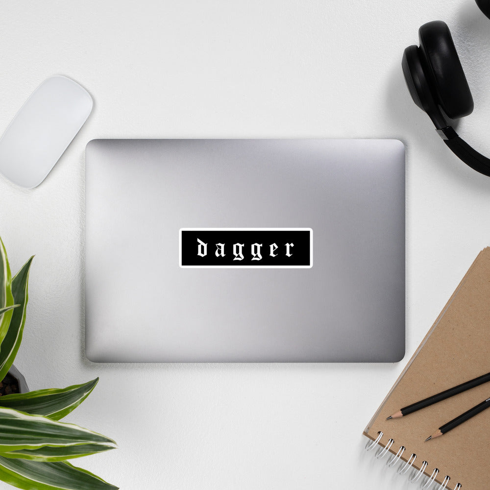 Dagger BOGO Bubble-free stickers