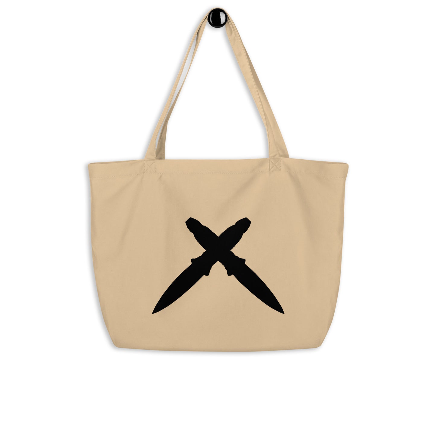 Large organic tote bag