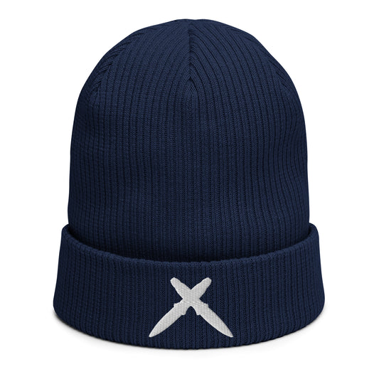 Dagger Organic ribbed beanie