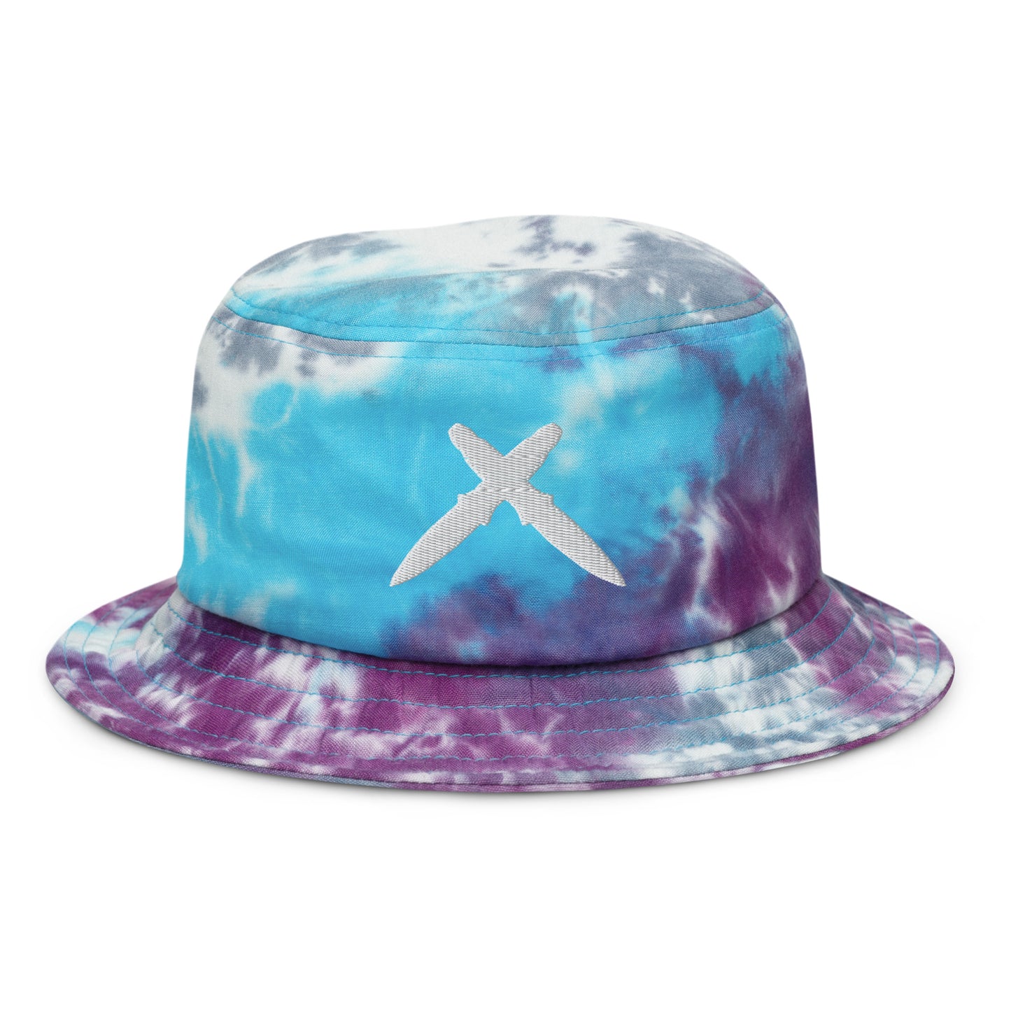 Dagger Tie-dye bucket hat