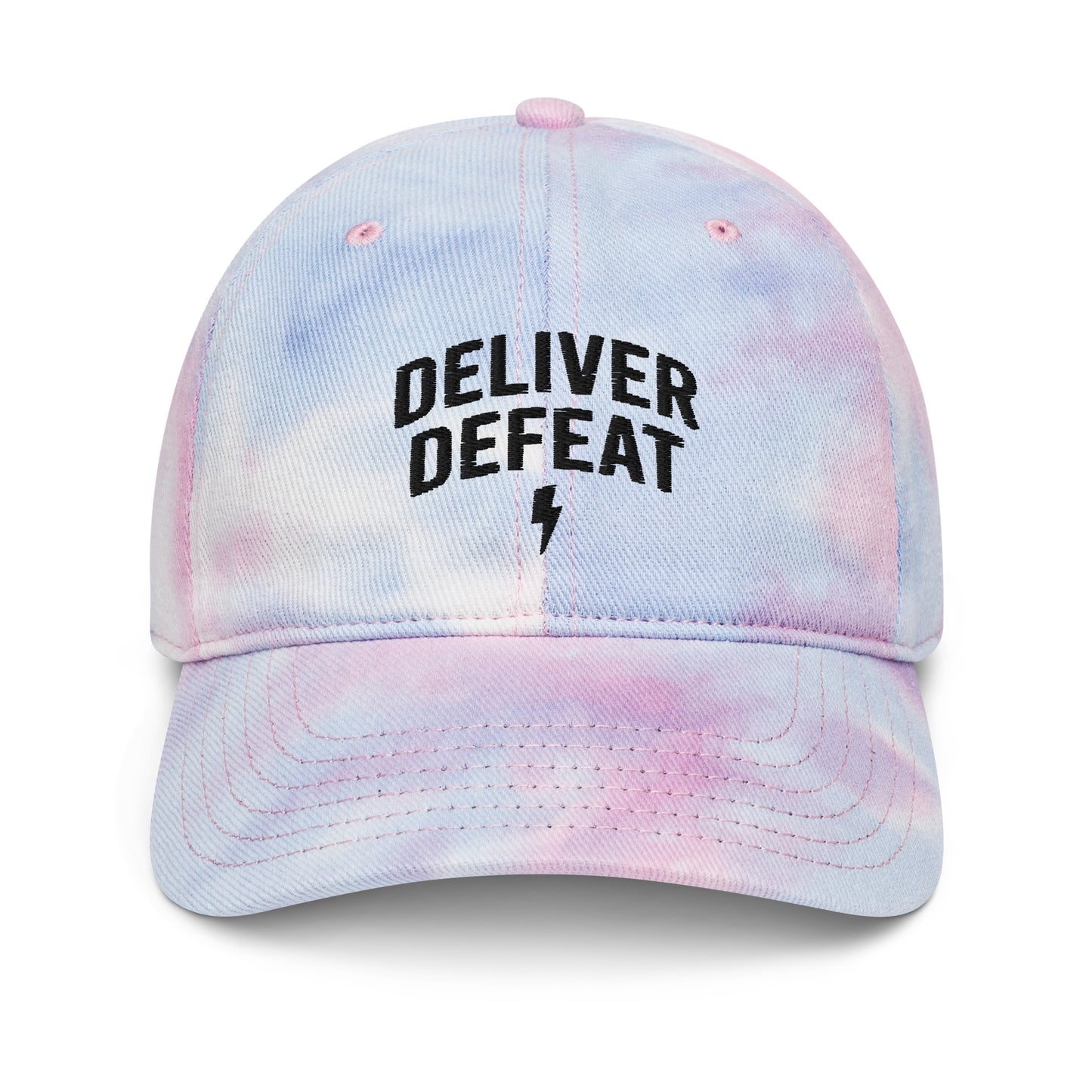 Deliver Defeat Tie dye hat