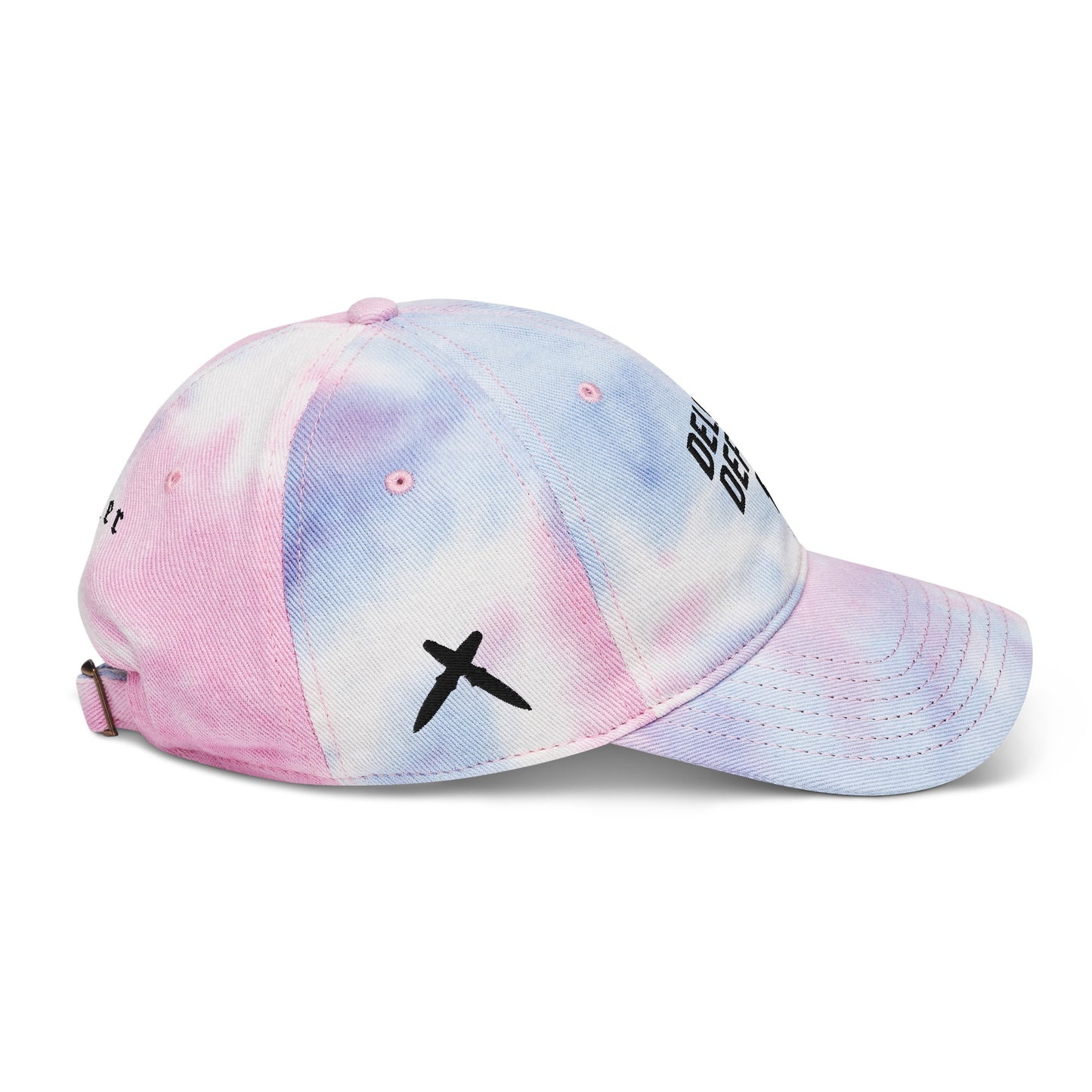 Deliver Defeat Tie dye hat