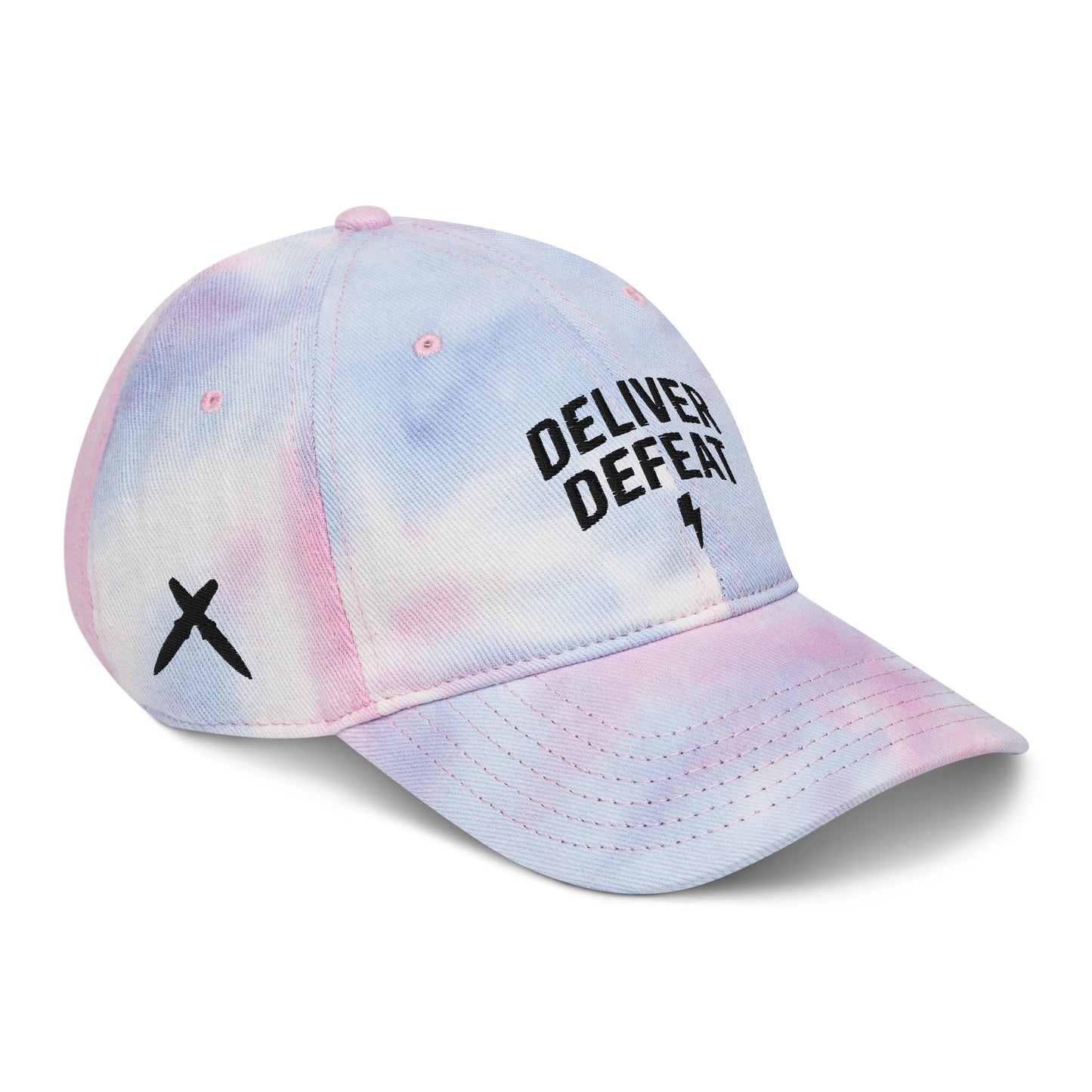 Deliver Defeat Tie dye hat