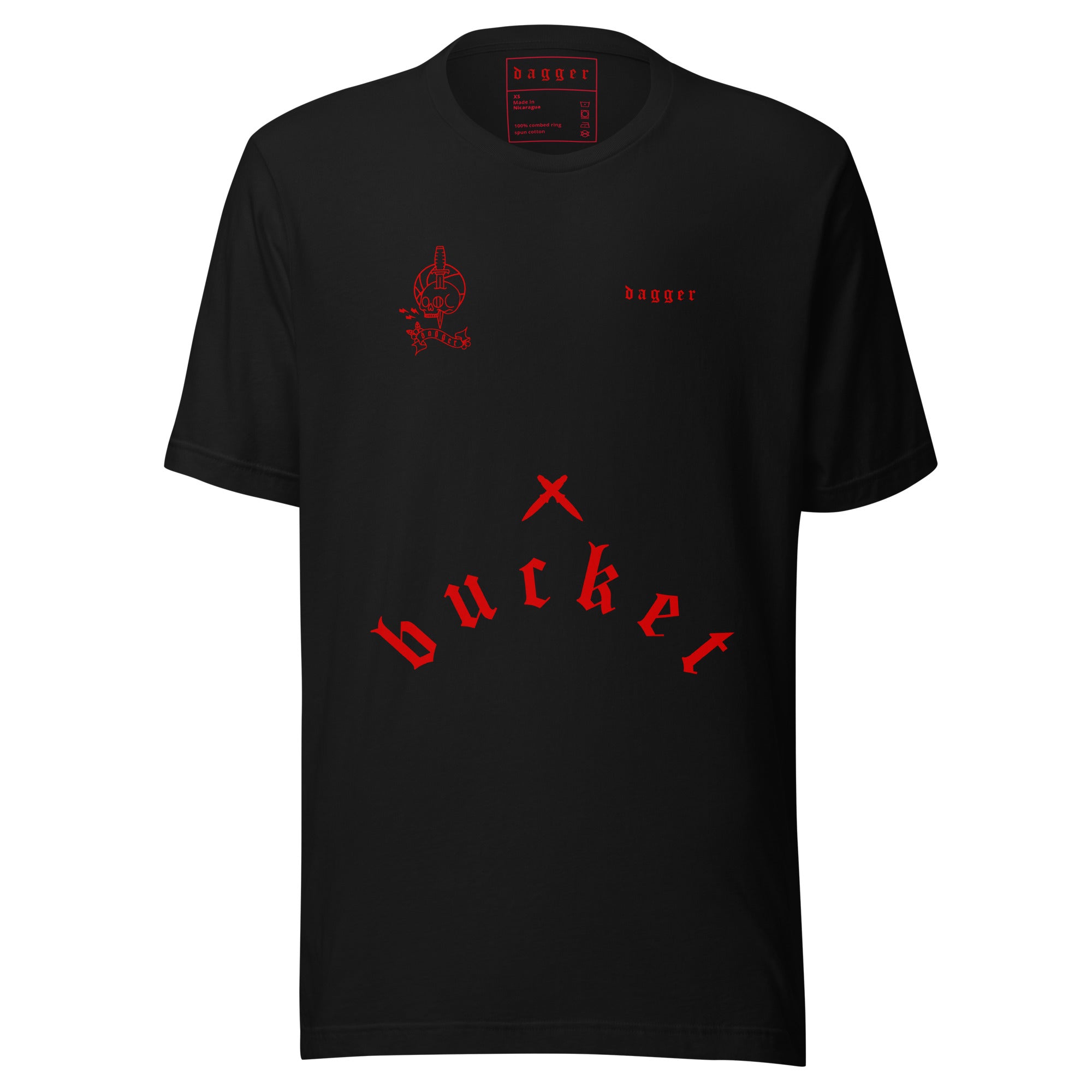 Tシャツ・カットソー NOT4NERD N4ND Dagger Tribal Logo TShirts Black J1TS002BBK T-shirt Unknown London T-shirt Tribal Dagger Nera di moda